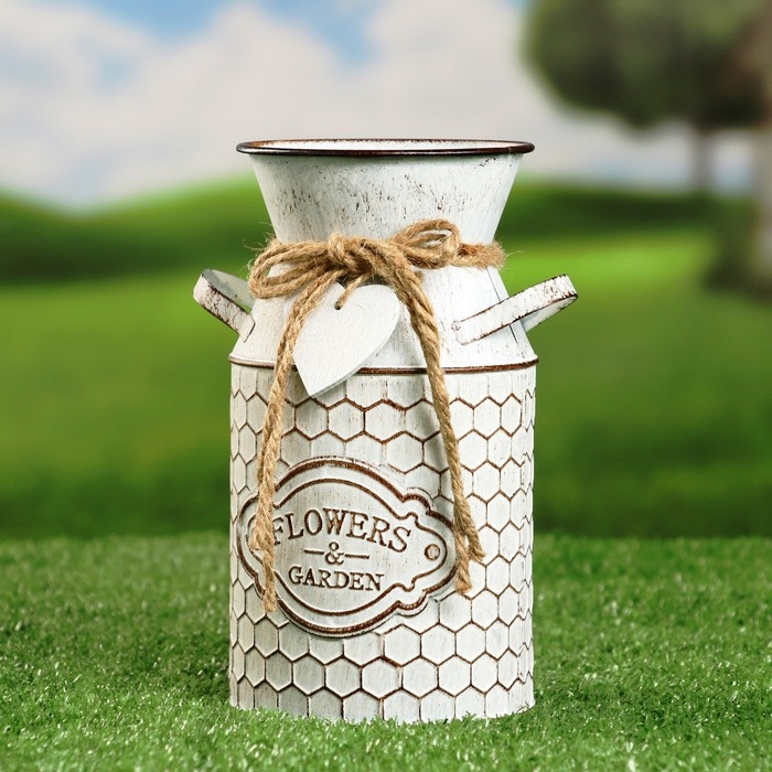 Кашпо - ваза  Кашпо - ваза "Мари" 19х10х10см