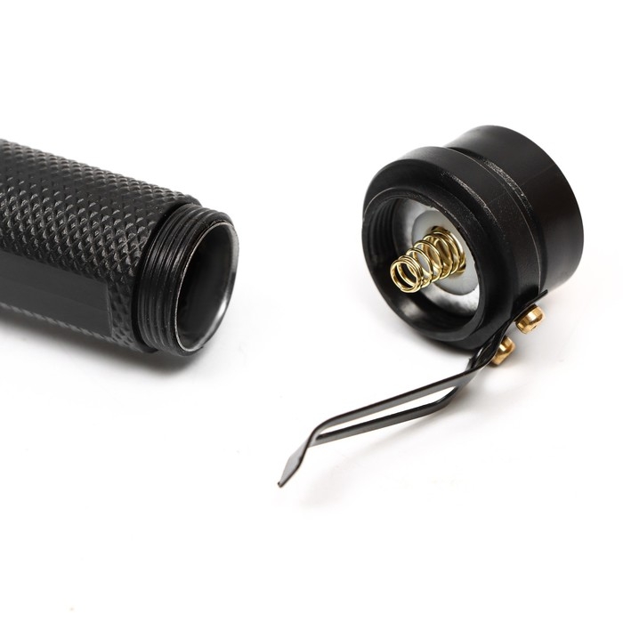 Фонарь ручной, 3 Вт, 60 лм, LED, zoom, дальность луча 200 м, AA, Фонарь ручной, 3 Вт, 60 лм, LED, zoom, дальность луча 200 м, AA,