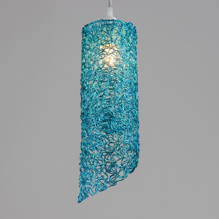 Светильник BayerLux Светильник BayerLux "Сканди" Е27 40Вт синий 10х10х32-150 см