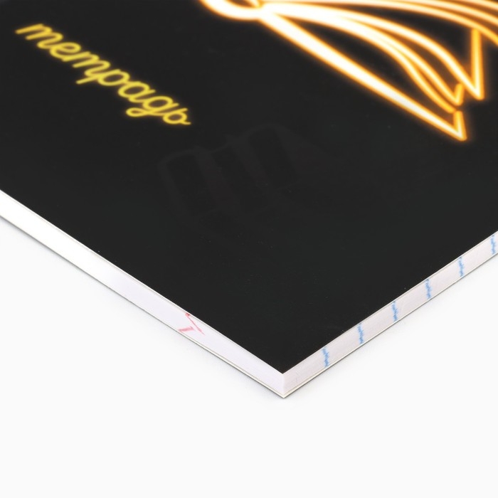 Предметная тетрадь А5, 48 л на скрепке «Неон. Литература» Софт тач лам, 3D лак Предметная тетрадь А5, 48 л на скрепке «Неон. Литература» Софт тач лам, 3D лак