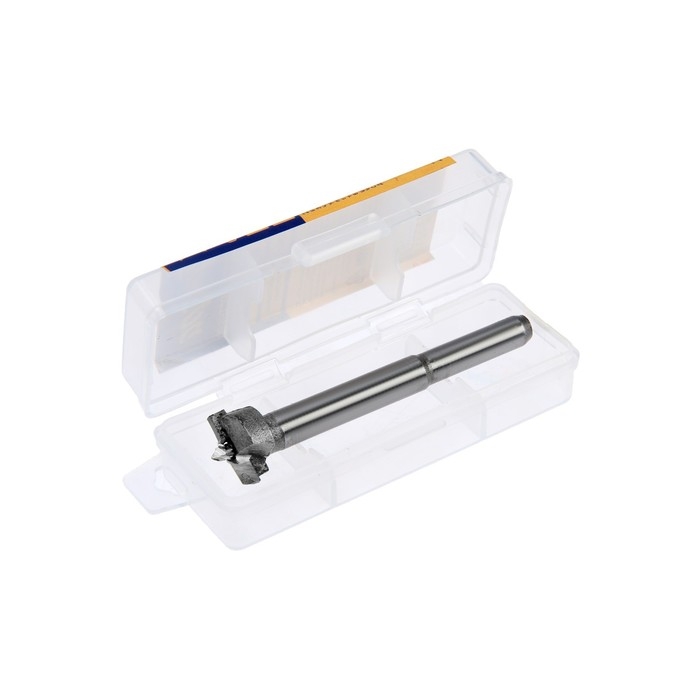 Сверло Форстнера ТУНДРА, твердосплавные пластины, цилиндрический хвостовик, 16 мм Сверло Форстнера ТУНДРА, твердосплавные пластины, цилиндрический хвостовик, 16 мм