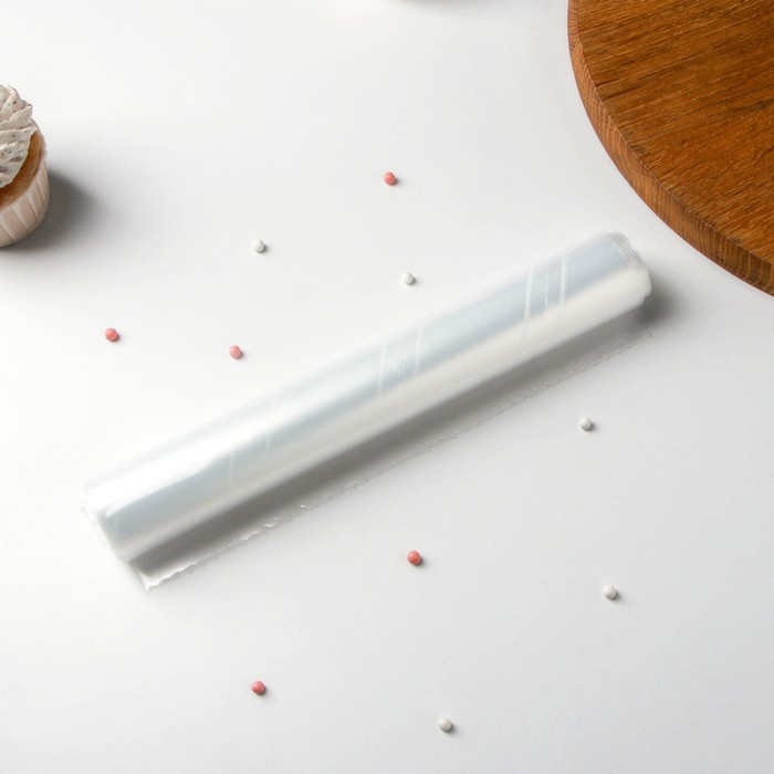 Мешок кондитерский h=55 см, рулон 10 шт, 55×25 см, цвет прозрачный Мешок кондитерский h=55 см, рулон 10 шт, 55×25 см, цвет прозрачный