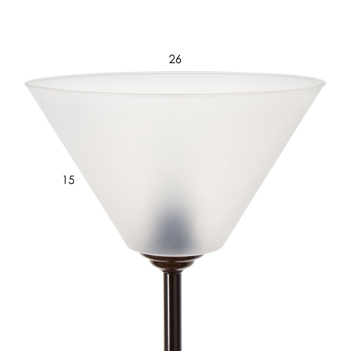 Торшер "Изи" 1х15Вт Е27 МОДЕЛЬ: BR 01010 венге/прозрачный