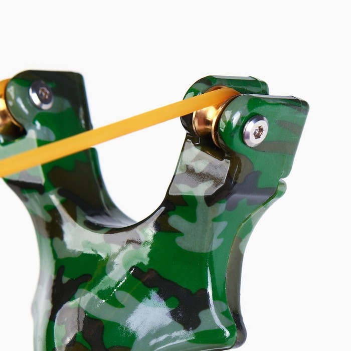 Рогатка спортивная Рогатка спортивная "Камуфляж" со жгутом для стрельбы стрелами, пластик, 15 см