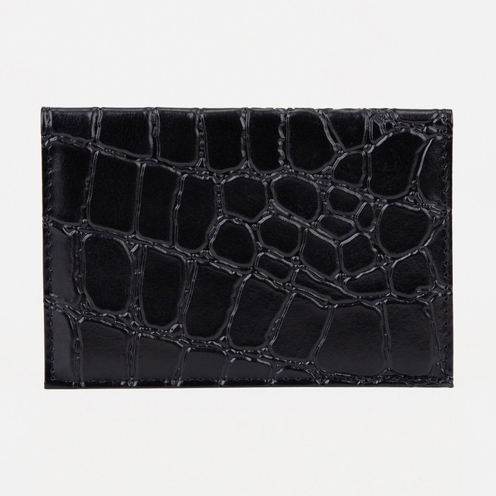 Обложка для паспорта, цвет чёрный