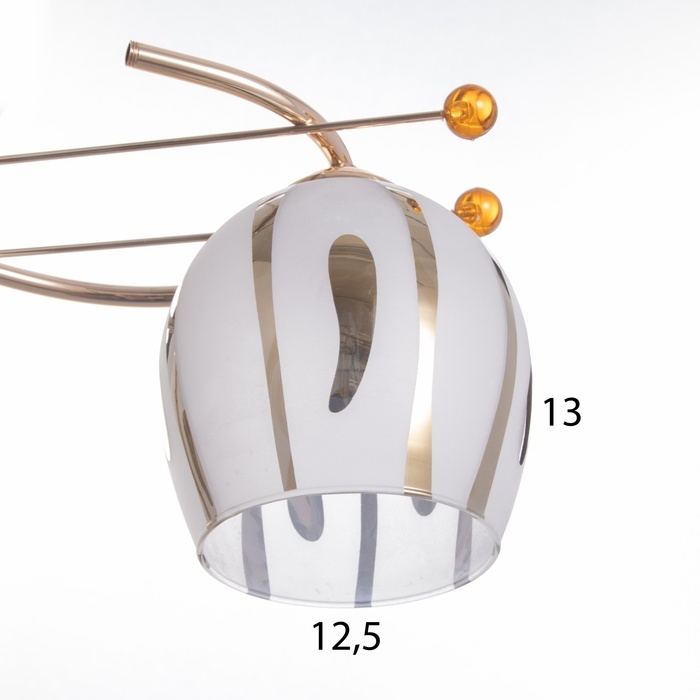 Люстра Люстра "Дэйл" 3х40Вт Е27 Золото МОДЕЛЬ: 2612372