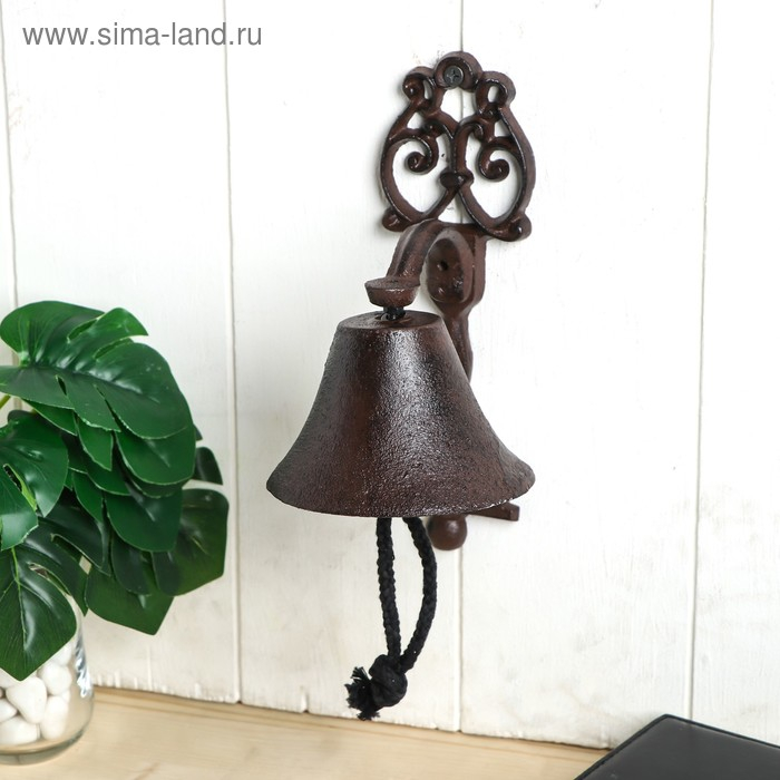 Колокол сувенирный металл  Колокол сувенирный металл "Ключ" 21,5х13,5х10 см