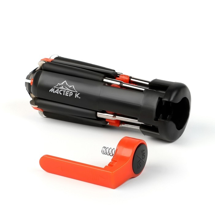 Фонарь многофункциональный, мультитул 8 в 1  Фонарь многофункциональный, мультитул 8 в 1 "Мастер на все руки", 6LED, 7 отвёрток, 4х10 см