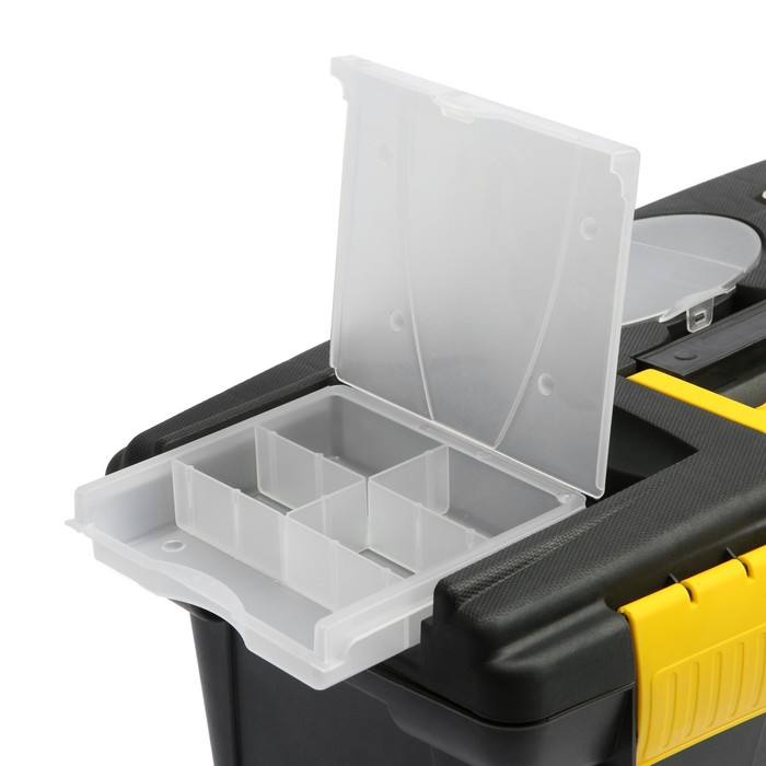 Ящик для инструмента ТУНДРА, 19 Ящик для инструмента ТУНДРА, 19", 490 х 275 х 240 мм, пластиковый