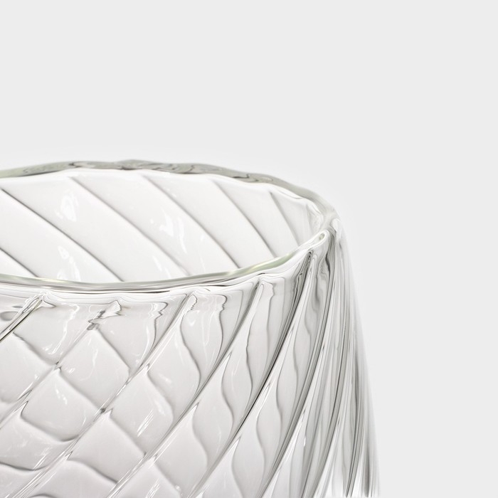 Стакан стеклянный с двойными стенками Magistro «Вихрь», 200 мл Стакан стеклянный с двойными стенками Magistro «Вихрь», 200 мл