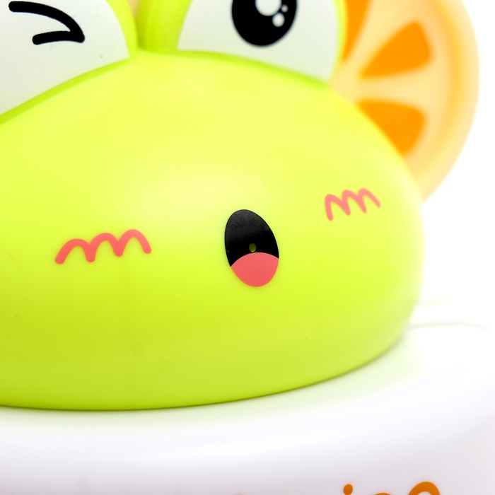 Игрушка для купания в ванной 2 в 1 «Брызгалки: Лягушонок», брызгалка, неваляшка, цвет зелёный Игрушка для купания в ванной 2 в 1 «Брызгалки: Лягушонок», брызгалка, неваляшка, цвет зелёный