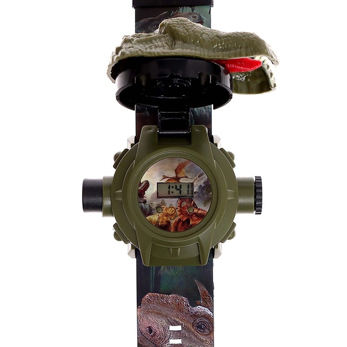 Часы-проектор «Эра динозавров», свет Часы-проектор «Эра динозавров», свет