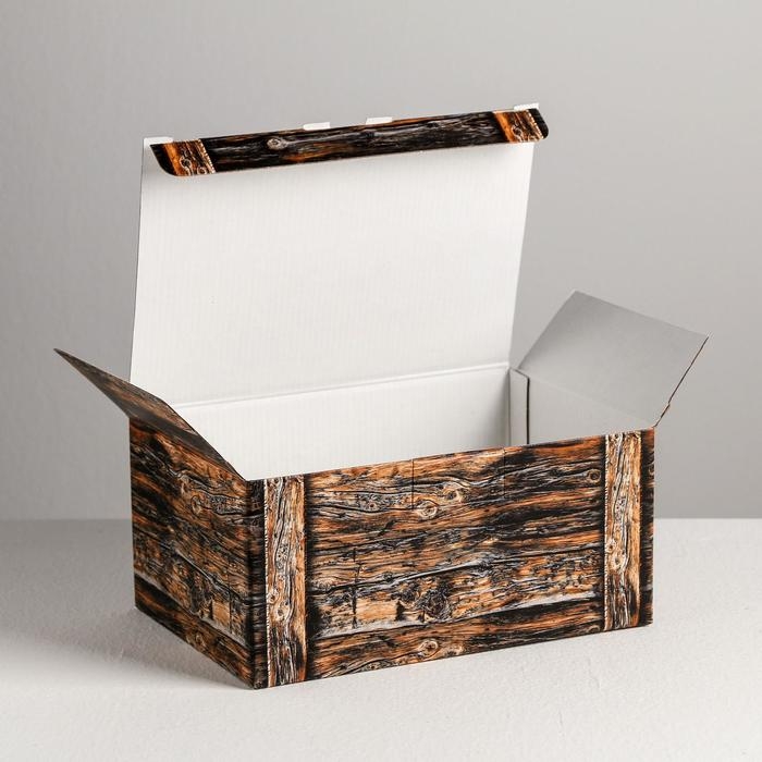 Коробка‒пенал, упаковка подарочная, «Крутой мужик», 22 х 15 х 10 см Коробка‒пенал, упаковка подарочная, «Крутой мужик», 22 х 15 х 10 см