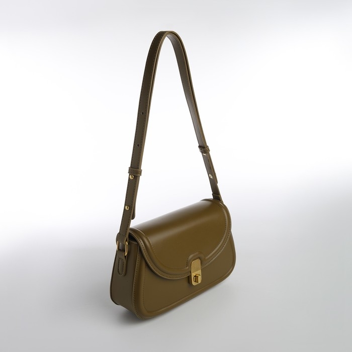 Сумка женская TEXTURA, мессенджер, средний размер, цвет хаки Сумка женская TEXTURA, мессенджер, средний размер, цвет хаки