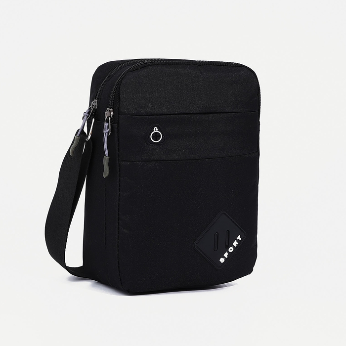 Сумка мужская, цвет чёрный Сумка мужская, цвет чёрный