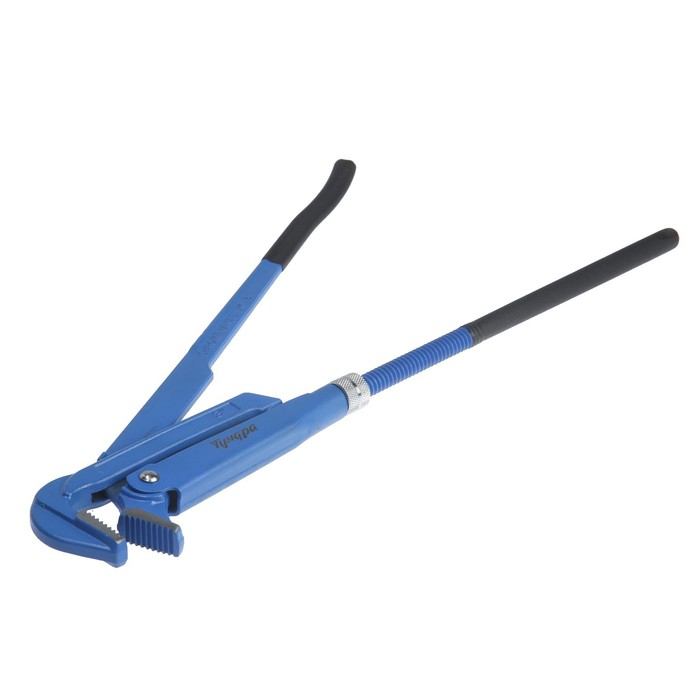 Ключ трубный рычажный ТУНДРА, плоский зажим 90°, раскрытие до 90 мм, №4, 3 Ключ трубный рычажный ТУНДРА, плоский зажим 90°, раскрытие до 90 мм, №4, 3"