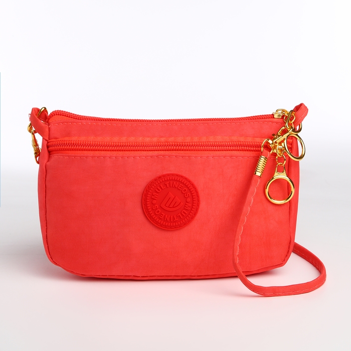 Сумка женская кросс-боди на молнии, цвет розовый Сумка женская кросс-боди на молнии, цвет розовый