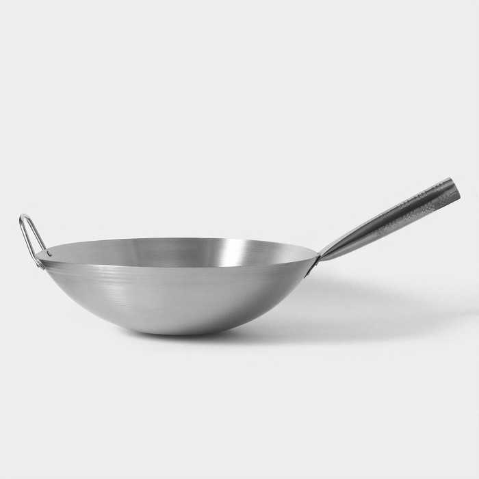 Сковорода-Wok из нержавеющей стали Hanna Knövell Chief, 6 л, d=36 см, с ручкой Сковорода-Wok из нержавеющей стали Hanna Knövell Chief, 6 л, d=36 см, с ручкой