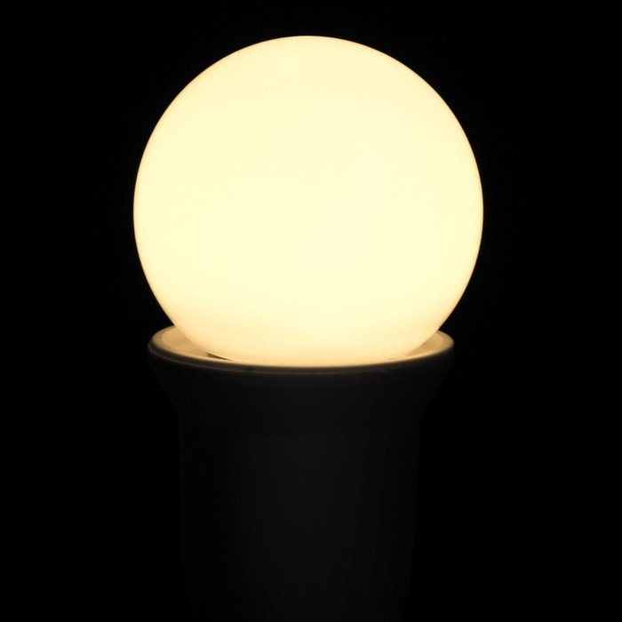 Лампа светодиодная Luazon Lighting, G45, Е27, 1.5 Вт, для белт-лайта, т-белая наб 20 шт Лампа светодиодная Luazon Lighting, G45, Е27, 1.5 Вт, для белт-лайта, т-белая наб 20 шт