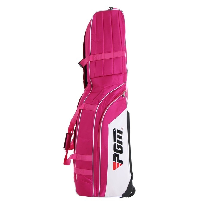 Сумка для гольфа, на колесиках, 131 х 36 х 42 см, розовая Сумка для гольфа, на колесиках, 131 х 36 х 42 см, розовая