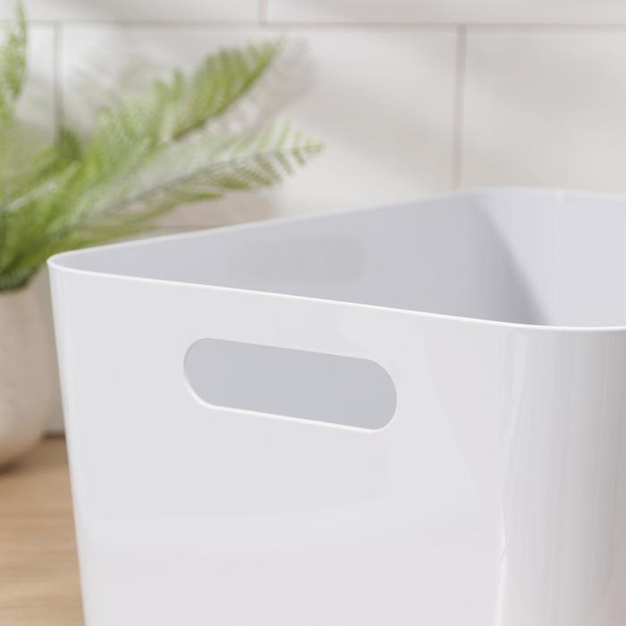 Корзина для хранения Scandi, 10 л, 34×24×14 см, цвет МИКС Корзина для хранения Scandi, 10 л, 34×24×14 см, цвет МИКС