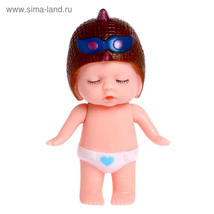 Пупс «Малыш-мороженка» в шапочке, МИКС Пупс «Малыш-мороженка» в шапочке, МИКС