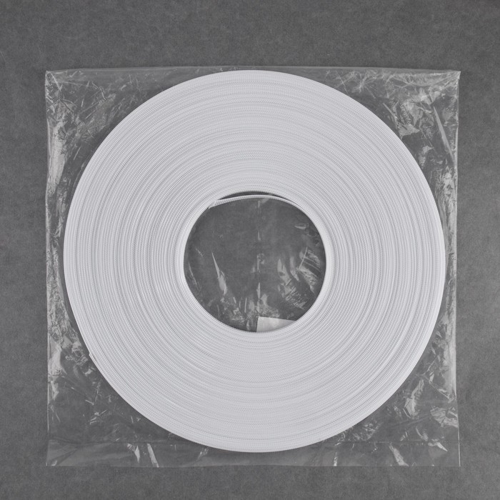 Корсетный регилин, 6 мм, 46 м, цвет белый Корсетный регилин, 6 мм, 46 м, цвет белый