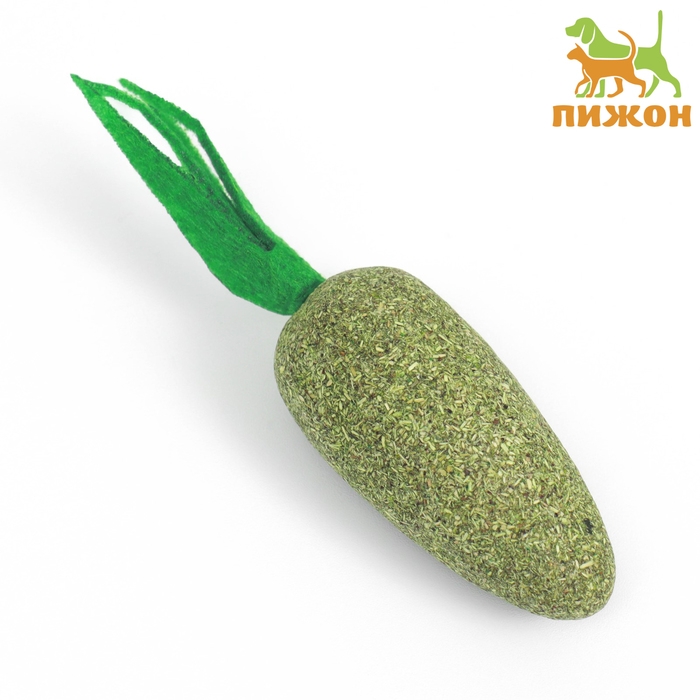 Игрушка для кошек из кошачьей мяты  Игрушка для кошек из кошачьей мяты "Морковка", 5 см