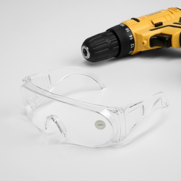 Очки защитные ЛОМ, прозрачные, открытого типа, ударопрочный материал Очки защитные ЛОМ, прозрачные, открытого типа, ударопрочный материал