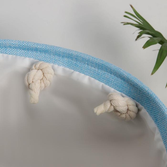 Корзина бельевая текстильная «Чистота», 35×45 см Корзина бельевая текстильная «Чистота», 35×45 см