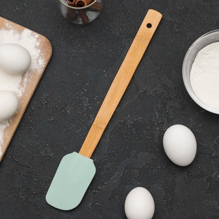 Лопатка Доляна «Домашний помощник», 28×5 см, цвет МИКС Лопатка Доляна «Домашний помощник», 28×5 см, цвет МИКС