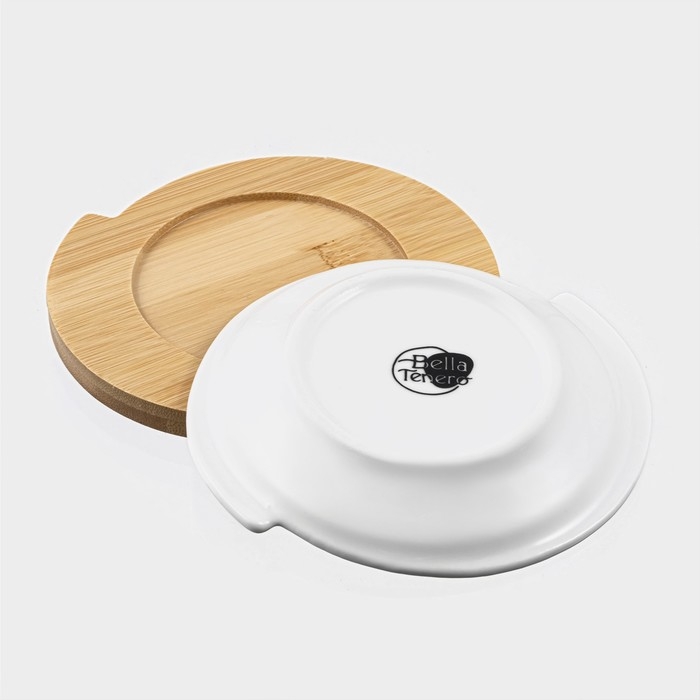 Лимонница фарфоровая BellaTenero, 12,5×9 см, цвет белый Лимонница фарфоровая BellaTenero, 12,5×9 см, цвет белый