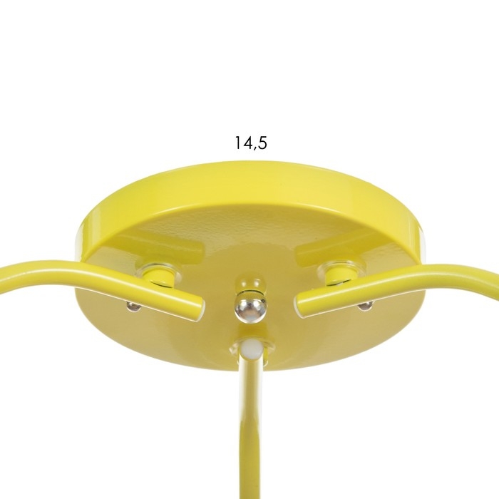 Люстра "Онлайн" (цил.) 3х15Вт Е27 МОДЕЛЬ:BR 00294 желтый 50х50х15см