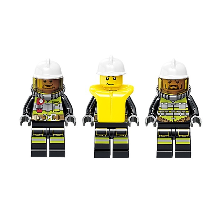 Конструктор пожарные «Спасательный вертолет», стреляет водой, 352 детали Конструктор пожарные «Спасательный вертолет», стреляет водой, 352 детали