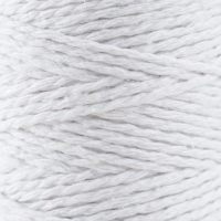 Пряжа 100% целлюлоза "Softino Raffia Color Melange" кручёная, белая 100м ±2м 87 гр