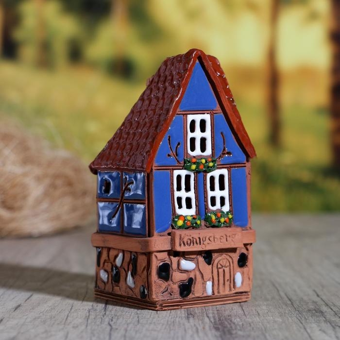 Аромалампа Домик «Санчо», 13 см, ручная работа, микс Аромалампа Домик «Санчо», 13 см, ручная работа, микс