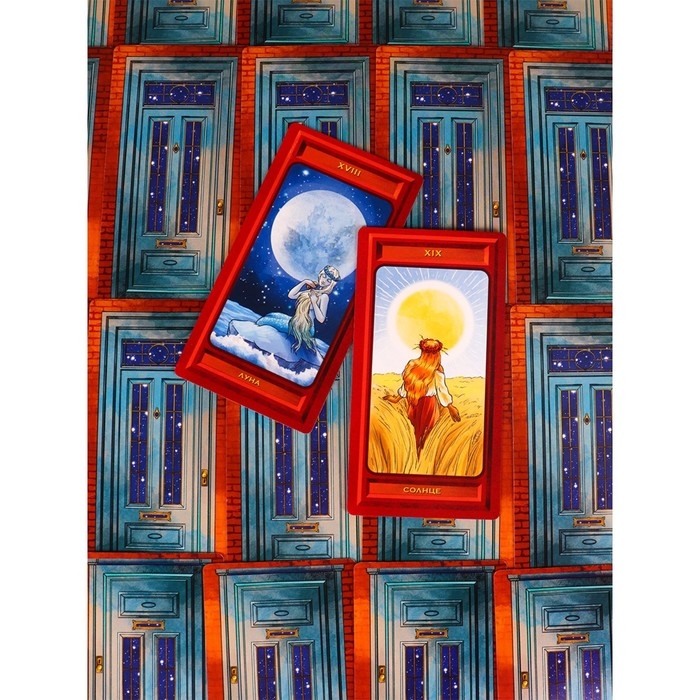 Карты таро Карты таро "Знак судьбы. Ключ от всех дверей", карты гадальные, с инструкцией, 78 карт