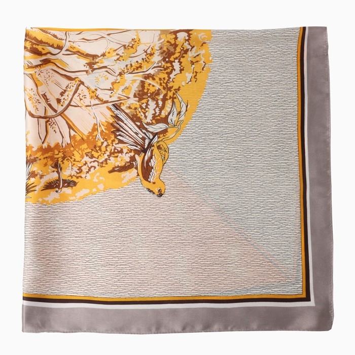 Платок женский MINAKU р-р 70*70 см, цв. оранжевый Платок женский MINAKU р-р 70*70 см, цв. оранжевый