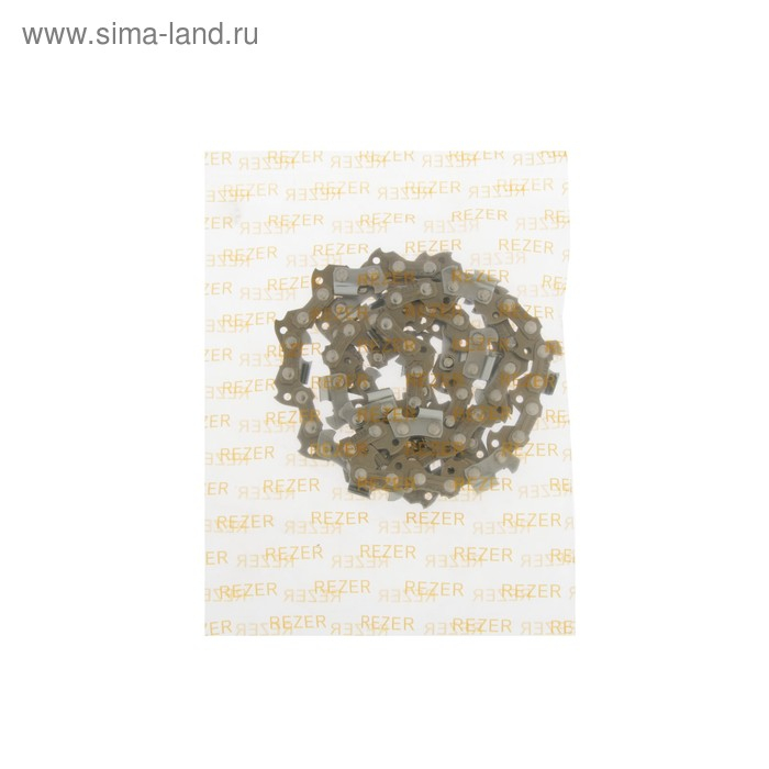 Цепь для бензопилы Rezer PS-9-1.3-50, 14 Цепь для бензопилы Rezer PS-9-1.3-50, 14", шаг 3/8", паз 1.3 мм, 50 звеньев, Stihl 180