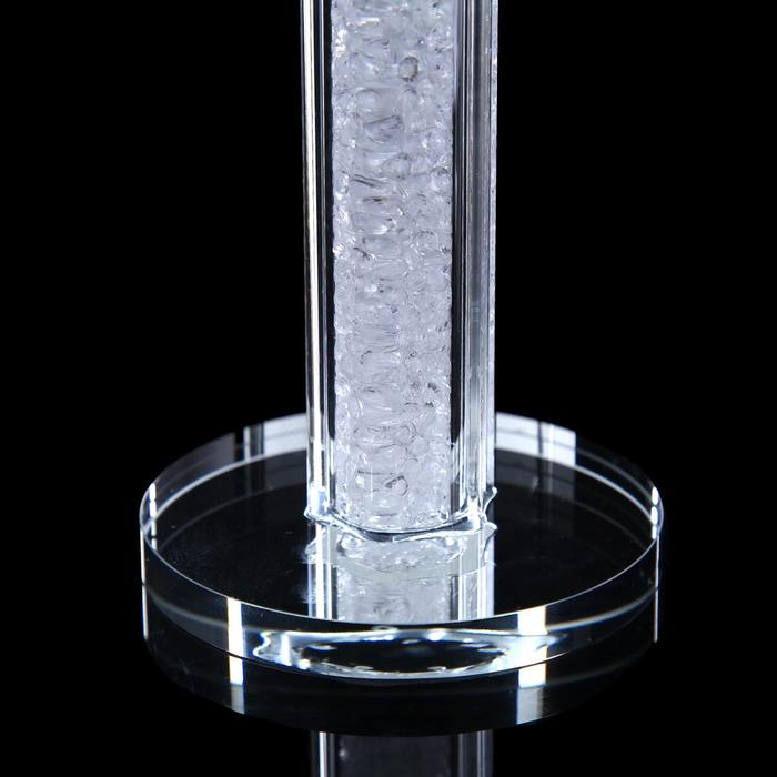 Подсвечник стекло на 3 свечи Подсвечник стекло на 3 свечи "Цветочные бутоны" 18х19,5х7 см