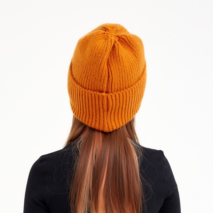 Шапка детская MINAKU, р-р 52-54, цвет оранжевый Шапка детская MINAKU, р-р 52-54, цвет оранжевый