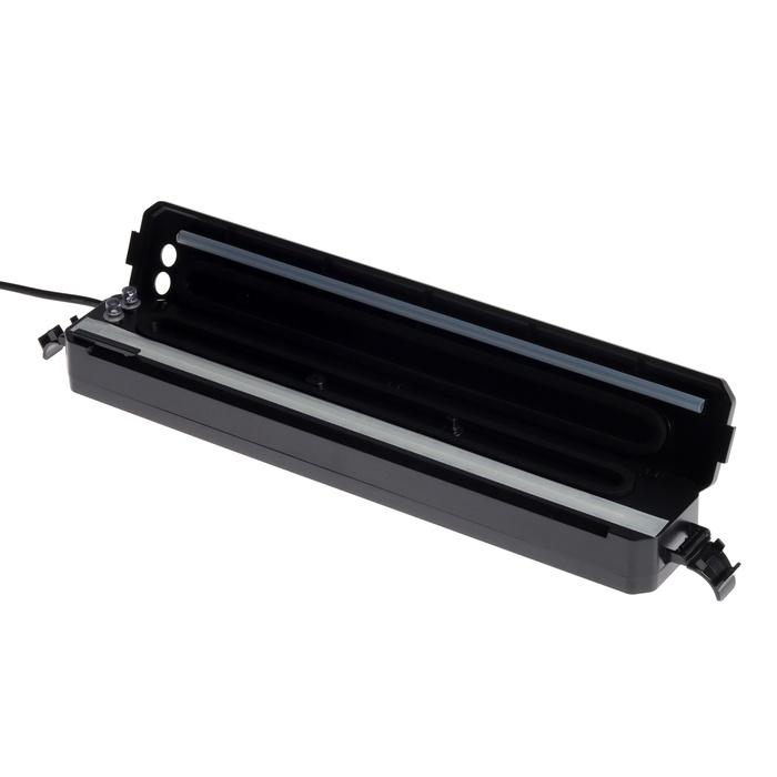 Вакууматор Luazon LPS-03, 70 Вт, 37 см, 10 пакетов, 220В, 25 см, чёрный