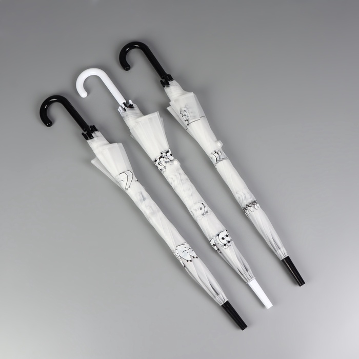 Зонт - трость полуавтоматический &laquo;Панды&raquo;, 8 спиц, R = 47/54 см, D = 108 см, цвет МИКС