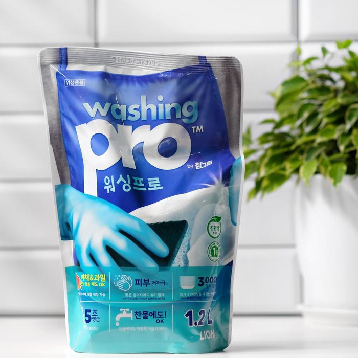 Средство для мытья посуды CJ Lion Washing Pro, 1.2 л Средство для мытья посуды CJ Lion Washing Pro, 1.2 л