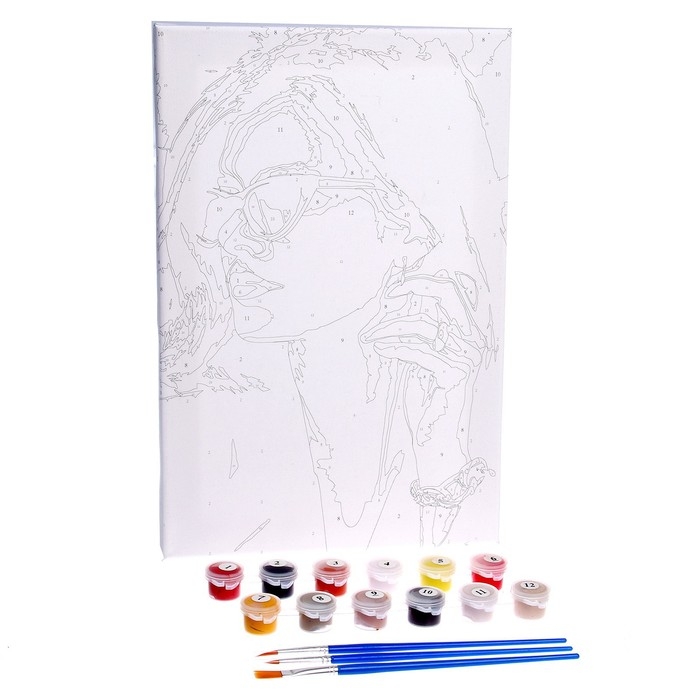 Картина по номерам на холсте с подрамником «Стиль», 20х30 см Картина по номерам на холсте с подрамником «Стиль», 20х30 см