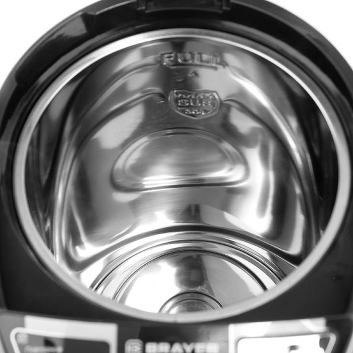 Термопот BRAYER BR1091, 1450 Вт, 5.5 л, регулировка t°, LCD дисплей, чёрный Термопот BRAYER BR1091, 1450 Вт, 5.5 л, регулировка t°, LCD дисплей, чёрный