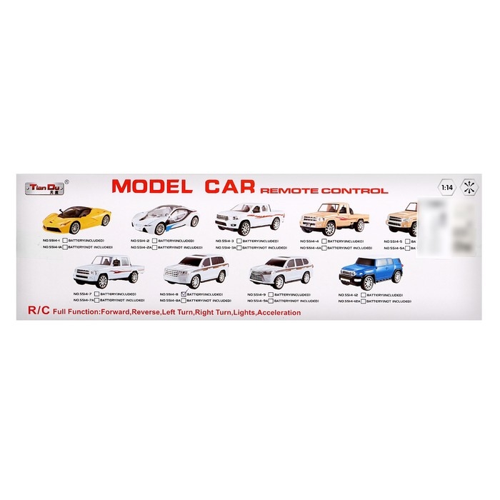 Джип радиоуправляемый «Крузер», 1:14, работает от аккумулятора, цвет белый Джип радиоуправляемый «Крузер», 1:14, работает от аккумулятора, цвет белый