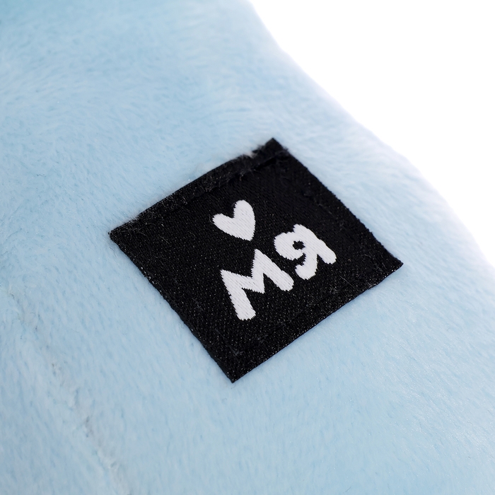 Мягкая игрушка «Мишка Джордж», 33 см, цвет голубой