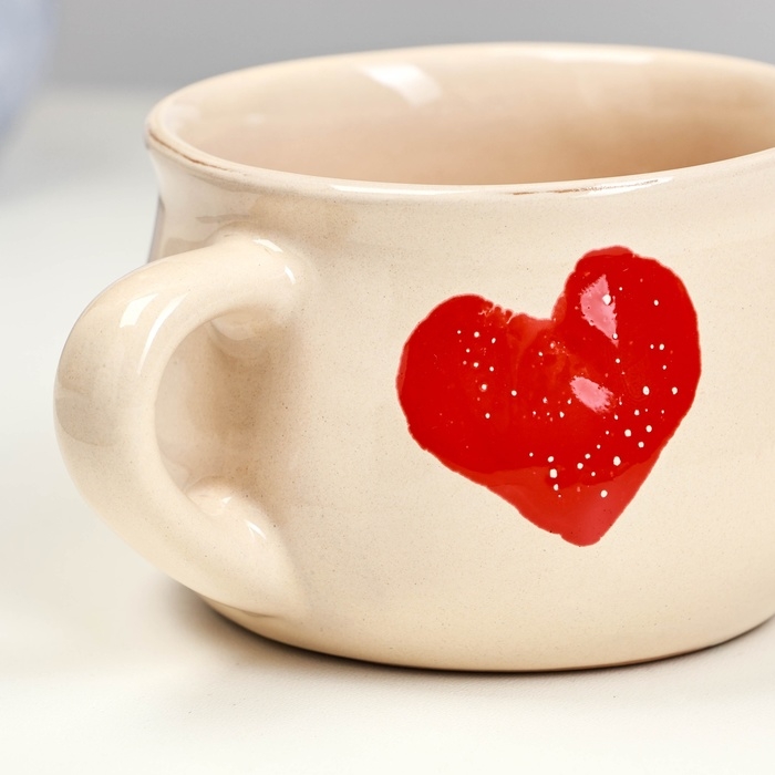 Чашка  Чашка "Марокко" 0,25л / 8,5х6,5см, валентинка