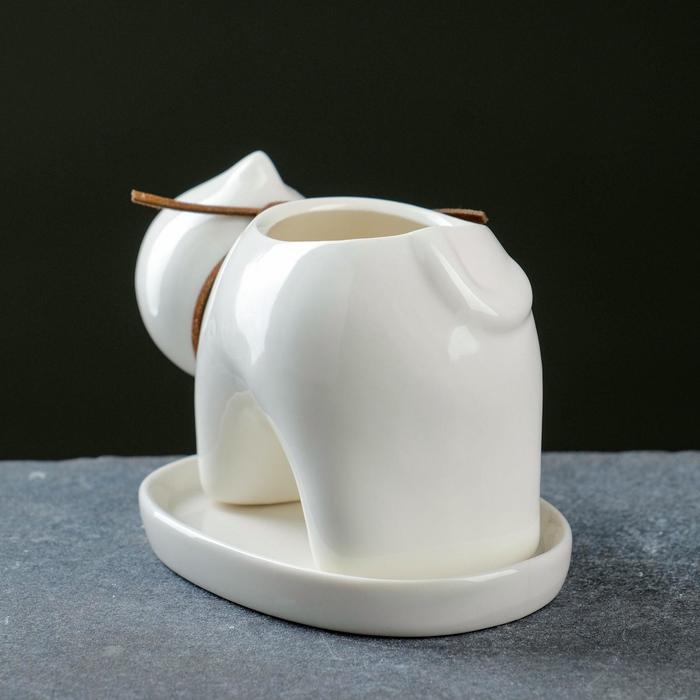 Горшок  Горшок "Котенок" 9х5х6см